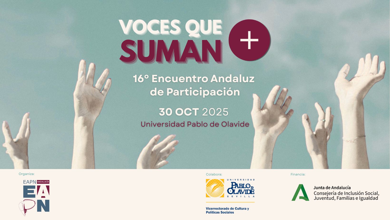 VOCES QUE SUMAN: 16º Encuentro Andaluz de Participación de EAPN Andalucía